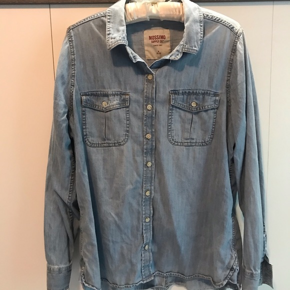 Mossimo Supply Co. Tops - Women’s jean shirt